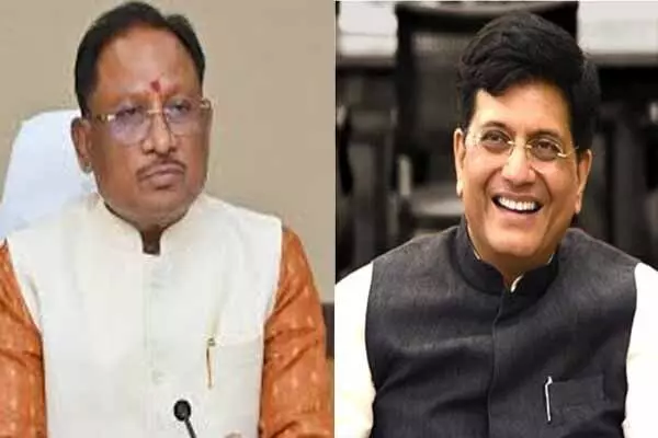 Vishnu Deo Sai: दिल्ली में केंद्रीय मंत्री पीयूष गोयल से मिलेंगे सीएम विष्णुदेव: राज्य की नई औद्योगिक नीति सहित इन मुद्दों पर होगी चर्चा