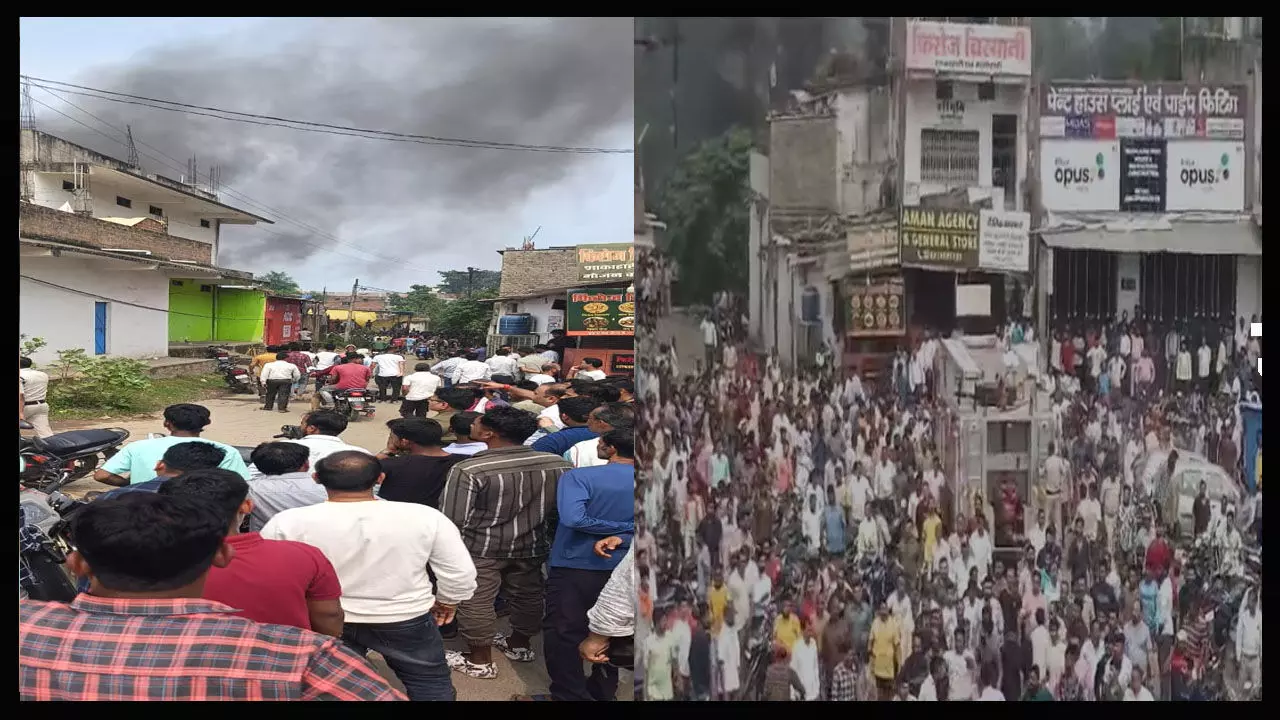 Surajpur News: कबाड़ के फेर में पोलिसिंग का हुआ कबाड़ा, थाने के सामने पुलिस को धमकाने के बाद भी कोई कार्रवाई नहीं हुई
