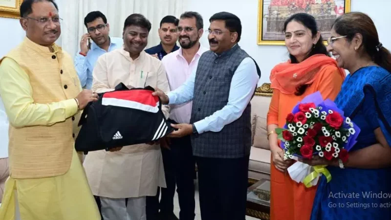 मुख्यमंत्री विष्णु देव साय को 27 वें अखिल भारतीय वन खेलकूद प्रतियोगिता में शामिल होने का निमंत्रण