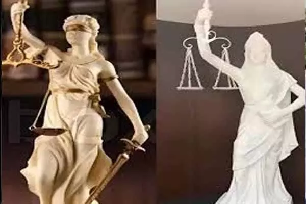 Goddess of Justice: अब कानून नहीं रहा अंधा, न्याय की देवी की आंखों से हट गई पट्टी, तलवार के बदले अब हाथ में दिखेगी यह चीज…