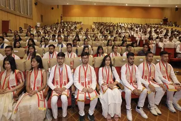 President's visit to Chhattisgarh: राष्ट्रपति के हाथों इंजीनियरिंग के होनहार विद्यार्थियों को मिला स्वर्ण पदक: एनआईटी के दीक्षांत में पहली बार राष्ट्रपति का आगमन