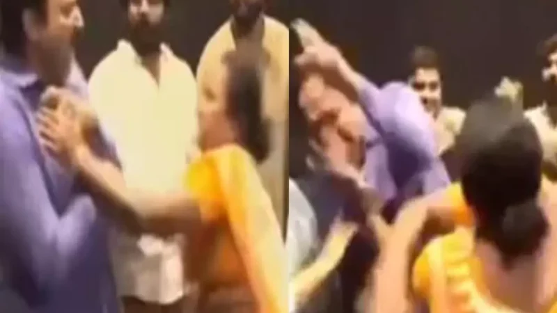 Actor NT Ramaswamy: फिल्म के विलेन पर ताबड़तोड़ बरसाए थप्पड़, हमले से हैरान रह गए एक्टर, देखिए वीडियो…