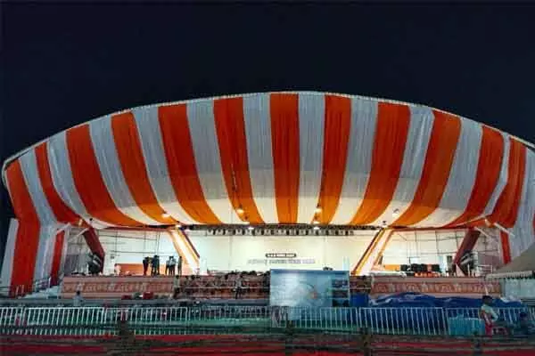 Chhattisgarh News: छत्तीसगढ़ राज्य स्थापना दिवस के आयोजन को लेकर तैयारियां जोरों पर, देखें मेला स्‍थल की फोटो