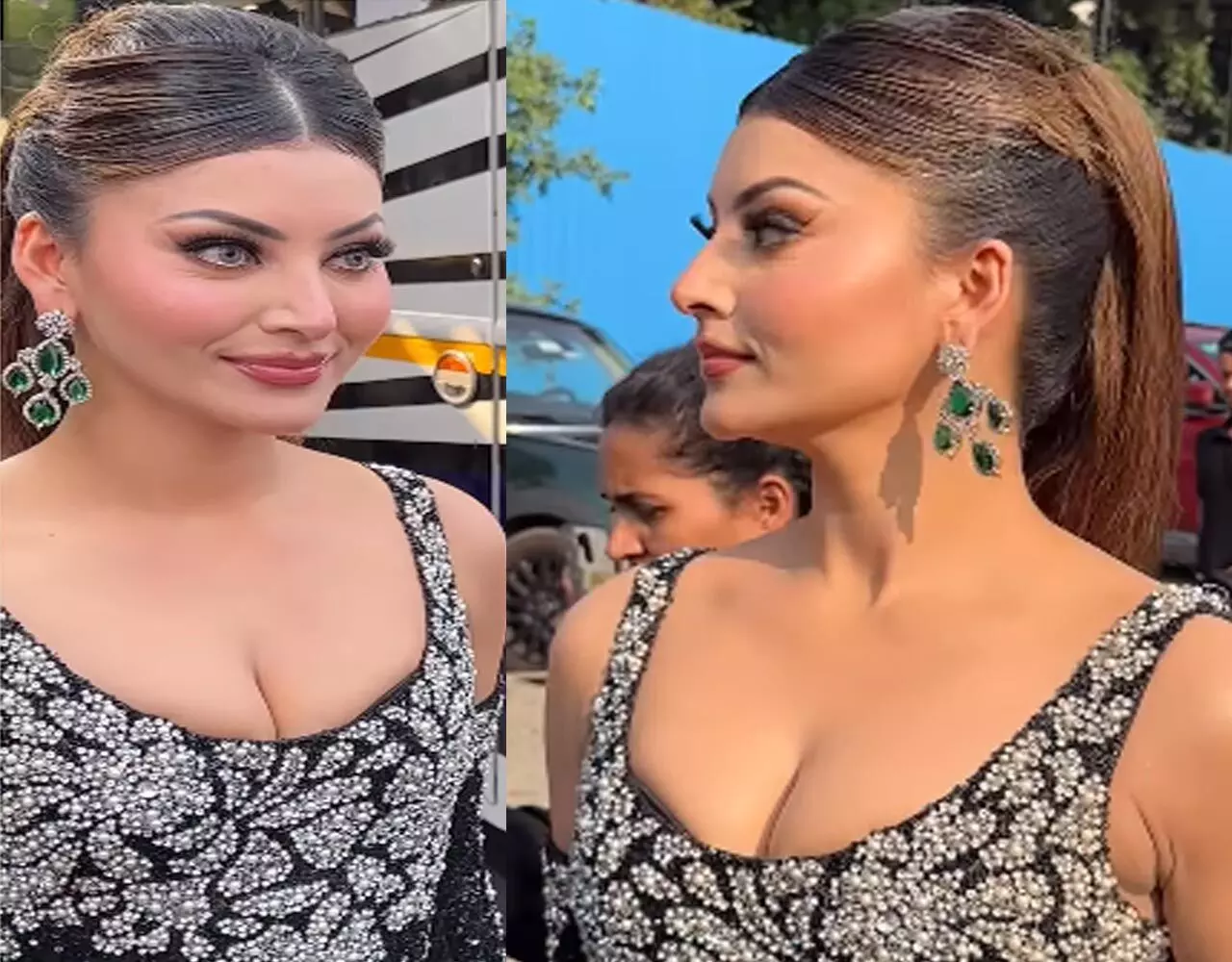 Urvashi Rautela Oops Moment: इवेंट में पहुंचने के दौरान Oops मोमेंट का शिकार हुई उर्वशी रौतेला, VIDEO देख यूजर्स बोले- पीछे से तो ड्रेस…
