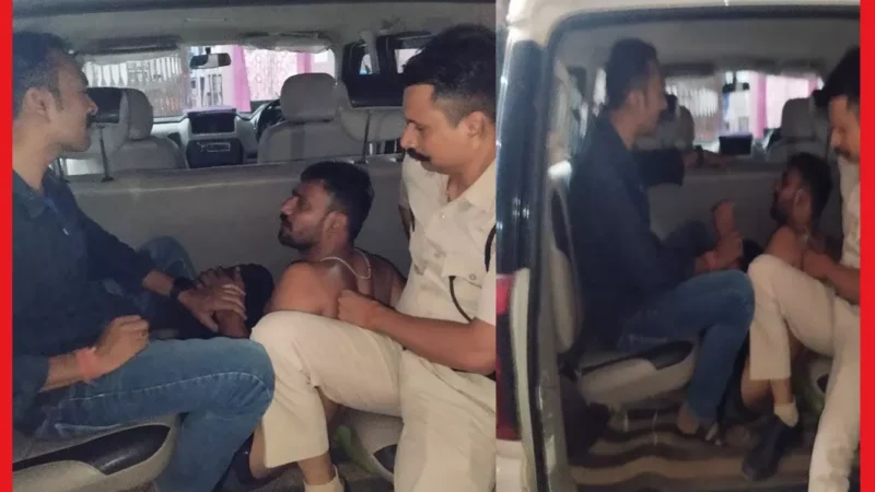 Raipur Crime: रायपुर में मर्डर के आरोपी ने पुलिस पर तान दिया कट्टा, फिर पुलिस ने ऐसे दबोचा, देखें वीडियो…