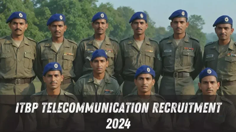 ITBP Telecommunication Recruitment 2024: ITBP ने 2024 के लिए 526 टेलीकम्यूनिकेशन पदों पर निकाली भर्ती, जानिए आवेदन कैसे करें