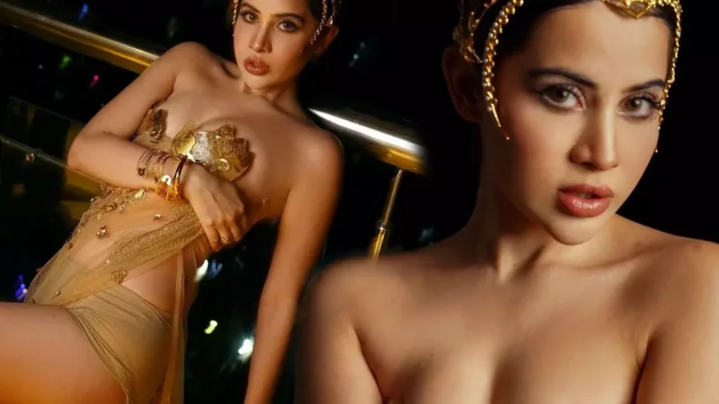 Urfi Javed Photo: गोल्डन ड्रेस, कयामत लुक… उर्फी ने अपने नए किलर फोटोशूट से गिराई हुस्न की बिजली, फोटो देख यूजर्स बोले- गजब की…