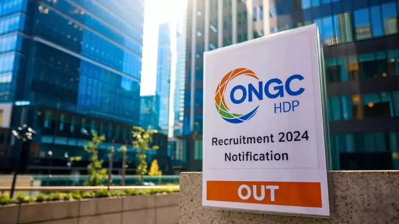 ONGC HDP Recruitment 2024 Notification: ONGC में निकली हेड डिजिटल प्रोजेक्ट्स की भर्ती, जल्दी करें आवेदन!