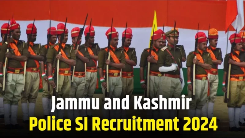 JKSSB SI Recruitment 2024: जम्मू-कश्मीर पुलिस में सब-इंस्पेक्टर की बंपर वैकेंसी, जानें कौन कर सकता है अप्लाई?