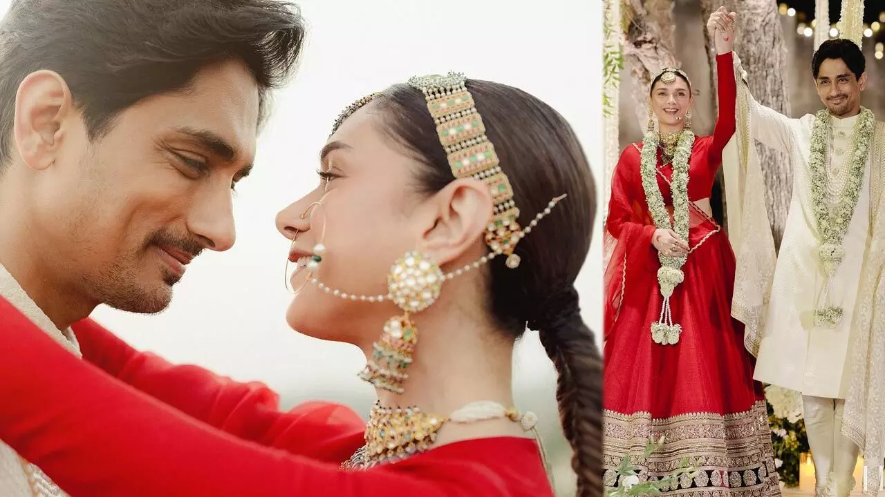 Aditi Rao-Siddharth Wedding: 3 महीने में अदिति राव हैदरी ने सिद्धार्थ से रचाई दूसरी शादी, आंखों में डूबकर पढ़ा इश्क का कलमा, तस्वीरें हुई वायरल…