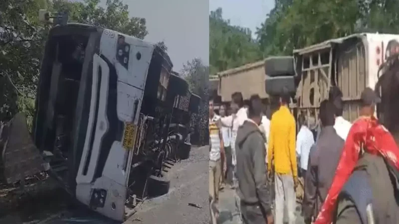 Gondia Bus Accident: गोंदिया में बड़ा सड़क हादसा, यात्रियों से भरी बस पल्टी, 10 की मौत और 30 घायल, CM एकनाथ शिंदे ने किया मुआवजे का ऐलान