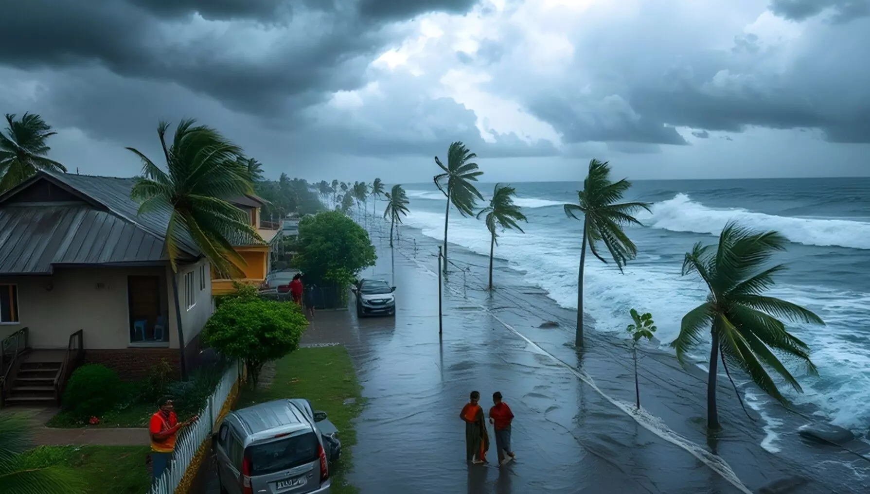 Cyclone Fengal: समंदर में उठने लगीं लहरें, तबाही मचाने लगा फेंगल, फ्लाइट बंद, जानिए कहां-कहां खतरा?