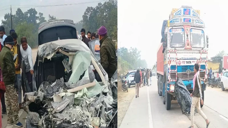 छत्तीसगढ़ में भीषण हादसाः पाचं दोस्तों की मौत, रायपुर से मैनपाट निकले थे घूमने, तेज रफ़्तार ट्रक ने मारी टक्कर, एयर बैग खुला, लेकिन नहीं बची जान…
