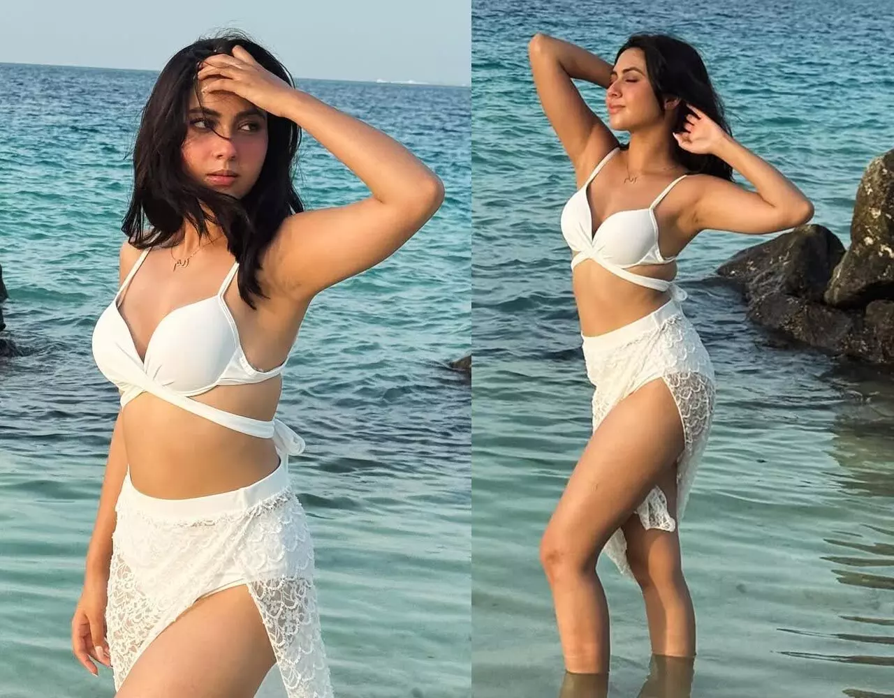 Reem Shaikh Photos: समुंदर किनारे बिकिनी पहन TV की संस्कारी बहू ने दिखाई ऐसे-ऐसे पोज, बोल्ड फोटो देख ठनका लोगों का माथा, बोले- 'जिस्म की…