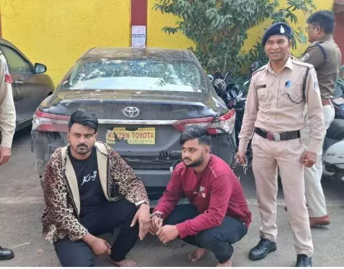 Raipur News: शगुन फार्म के पार्किंग से लग्जरी कार चुराने वाले दो आरोपी गिरफ्तार…