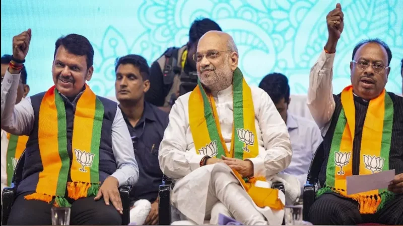 New CM of Maharashtra: महाराष्ट्र के नये सीएम का ऐलान, कल शाम पांच बजे मुंबई मे होगा शपथ ग्रहण…