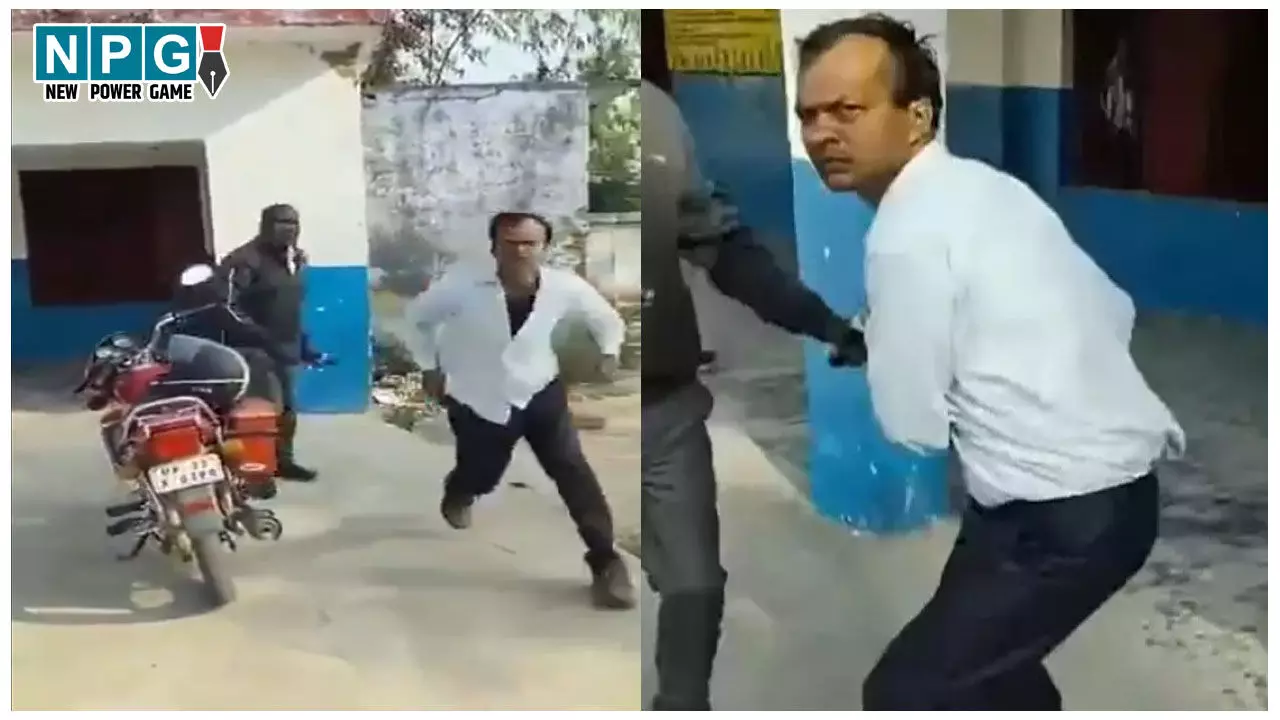 Teacher News: चाकूबाज शिक्षक! छात्र की पिटाई का शिकायत लेकर स्कूल पहुंचे थे परिजन, टीचर ने चाकू से कर दिया हमला, देखें Video