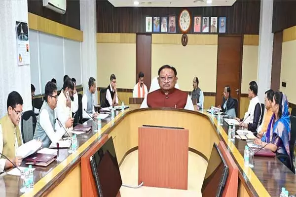 Vishnu Deo Cabinet: विष्‍णुदेव कैबिनेट की बैठक खत्‍म: सरकार के बड़े फैसले, पुलिस भर्ती में एसटी को छूट.