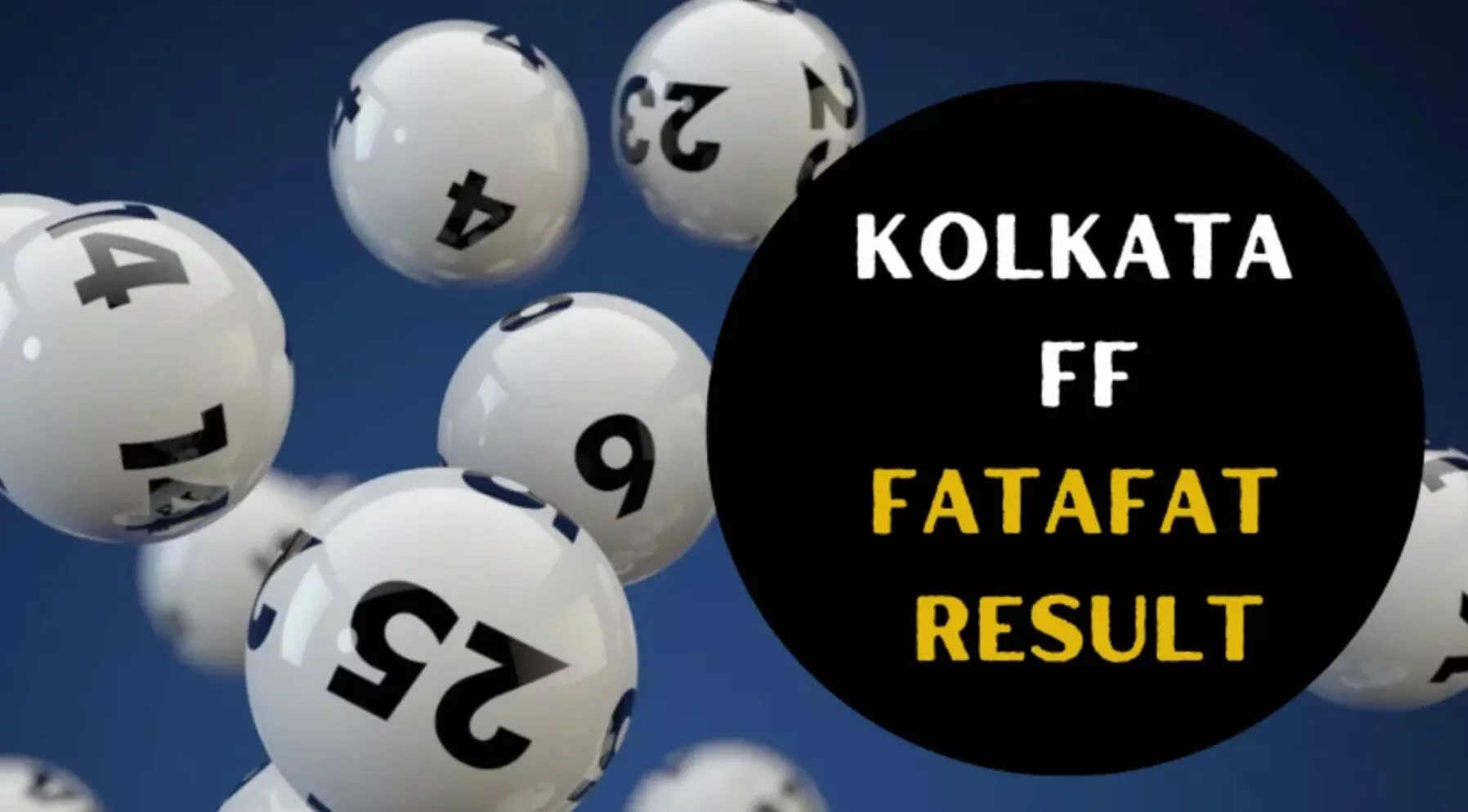 Kolkata Fatafat Result Today 24 January 2025: कोलकाता FF फटाफट लॉटरी 24 जनवरी के नतीजे हुए घोषित, जानें कैसे चेक करें रिजल्ट