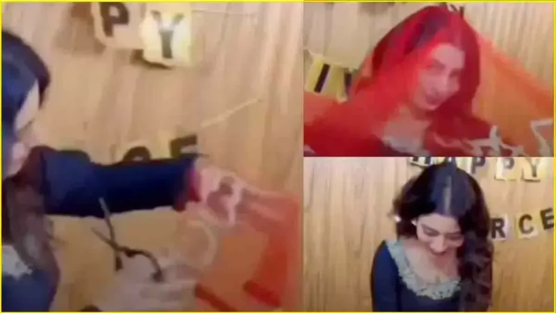 Divorce Party Celebration: हैप्पी डिवोर्स: केक काटकर तलाक का जश्न मनाती महिला का वीडियो वायरल…