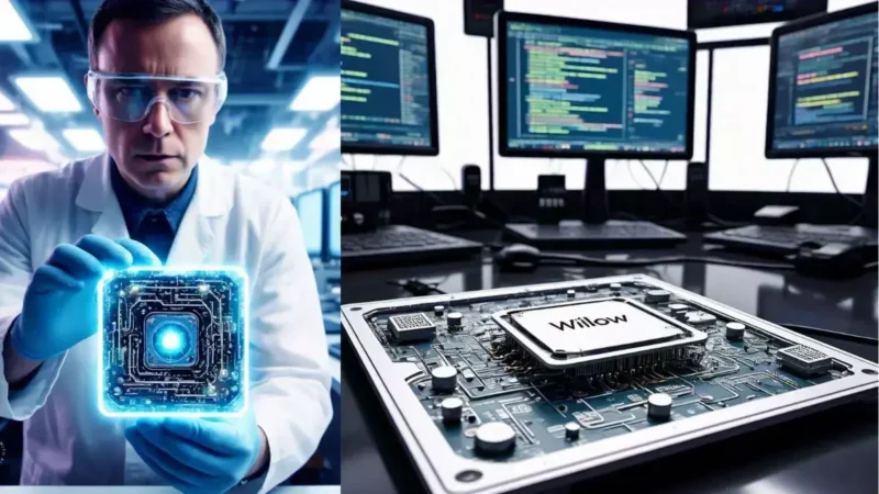 Google Willow New Quantum Computing Chip: गूगल ने पेश की ‘विलो’ चिप: सुपरकंप्यूटर से भी तेज़, 5 मिनट में हल करेगा करोड़ों साल का काम!…
