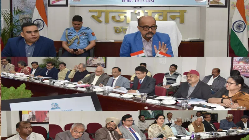 राज्यपाल ने ली निजी विश्वविद्यालयों की समीक्षा बैठक, अनुसंधान और स्टार्टअप पर विशेष ध्यान दें…