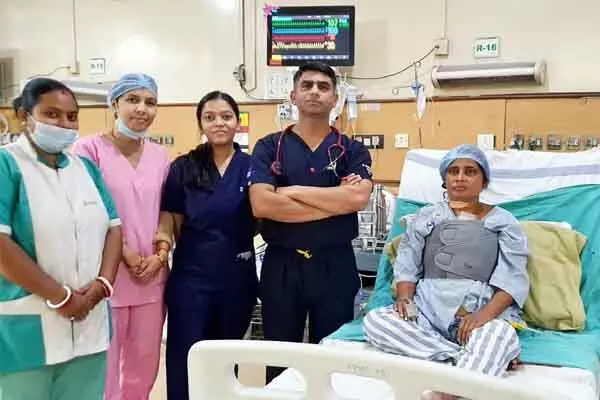 Chhattisgarh News: अच्छी खबर: अंबेडकर अस्पताल में ओपन हार्ट सर्जरी की सुविधा प्रारंभ: 50 वर्षीय महिला का हुआ सफल ऑपरेशन