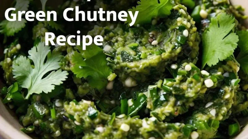 Winter Special Green Chutney Recipe: सर्दी में ही बनेगी हरे लहसुन और कच्ची हल्दी की ये खास हरी चटनी, बिल्कुल देर न करें, तुरंत बनाएं…