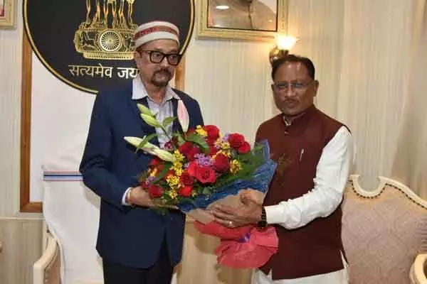 Chhattisgarh News: राजभवन पहुंचे सीएम विष्णुदेव: राज्यपाल डेका को दी नए वर्ष की शुभकामनाएं,देखिये फोटो और वीडियो