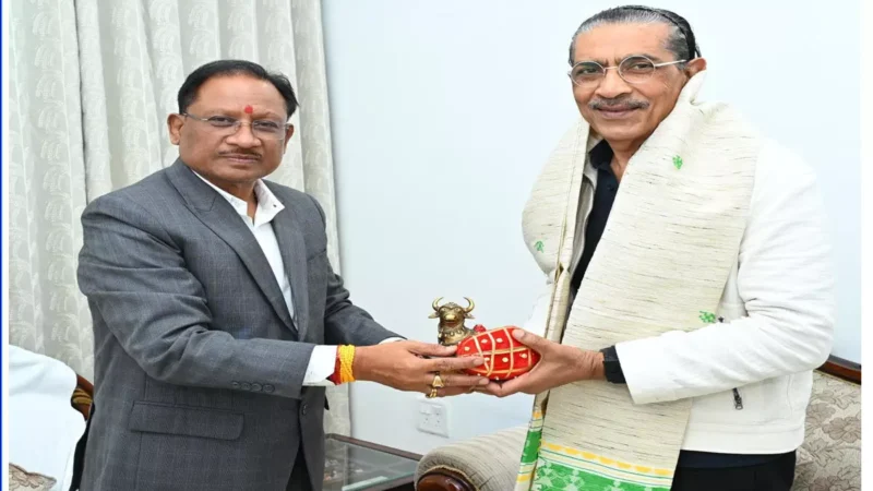 मुख्यमंत्री विष्णुदेव साय से फिल्म निर्माता व निर्देशक प्रकाश झा ने की मुलाकात…