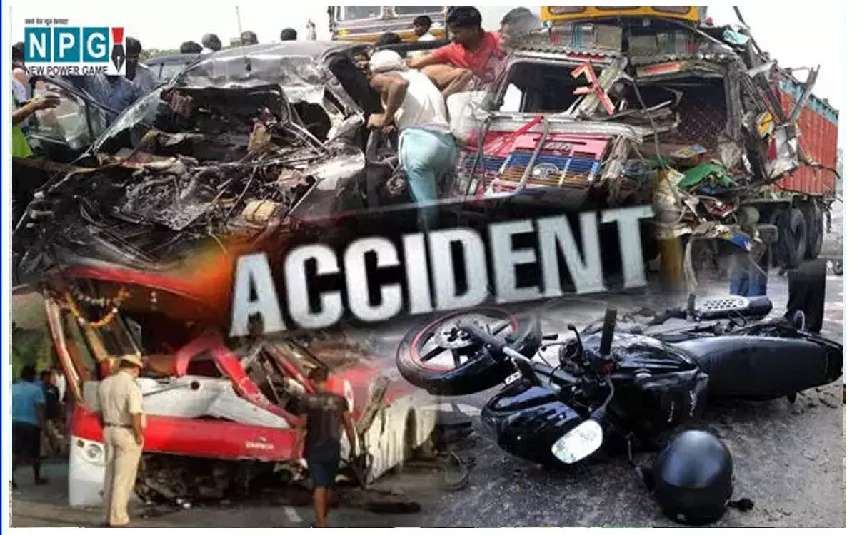 Bilaspur News: कुंभ स्नान के लिए जा रहे श्रद्धालुओं की इनोवा दुर्घटनाग्रस्त, एक की मौत