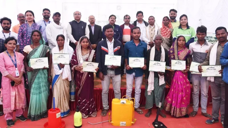 BALCO News: बालको के मोर जल मोर माटी परियोजना ने कृषि नवाचार को दिया बढ़ावा…