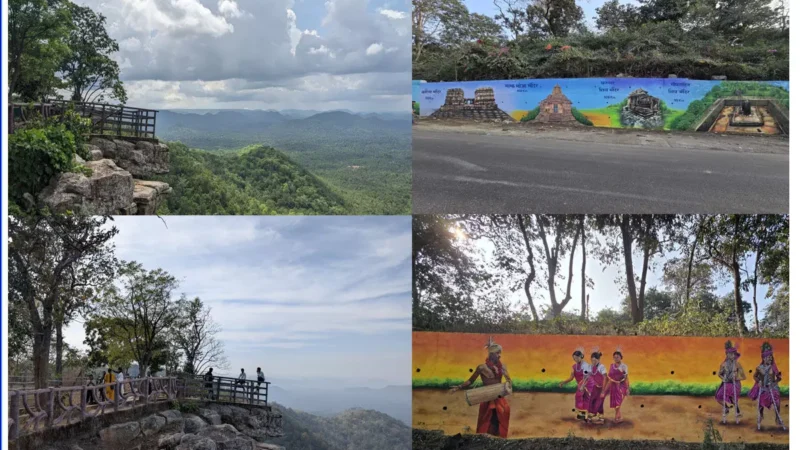 बस्तर क्षेत्र में पर्यटन विकास को मिली गति, बढ़ रही पर्यटकों की रौनक….