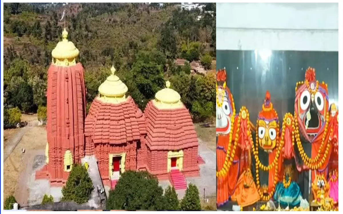 चिरमिरी के जगन्नाथ मंदिर का अद्वितीय डिज़ाइन और सुंदर वास्तुकला श्रद्धालुओं को कर रहा विशेष रूप से आकर्षित