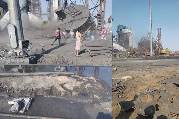 Mungeli incident: मुंगेली रामबोड़ हादसा, मंजर ही जानलेवा,नीचे काम कर रहे थे मजदूर 15 ट्रक गरम राखड़ा भरभरा कर गिरा