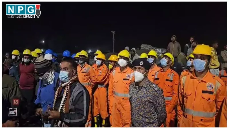 Mungeli Steel Plant Accident: मुंगेली स्टील प्लांट हादसा: रात भर चलता रहा रेस्क्यू ऑपरेशन, कई मजदूरों के दबे होने की आशंका