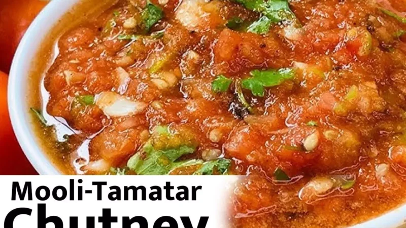 Mooli-Tamatar Chutney Recipe: देसी टमाटरों और मूली के साथ बनाइए टेस्टी चटनी, गट हेल्थ रहेगी एकदम मस्त…