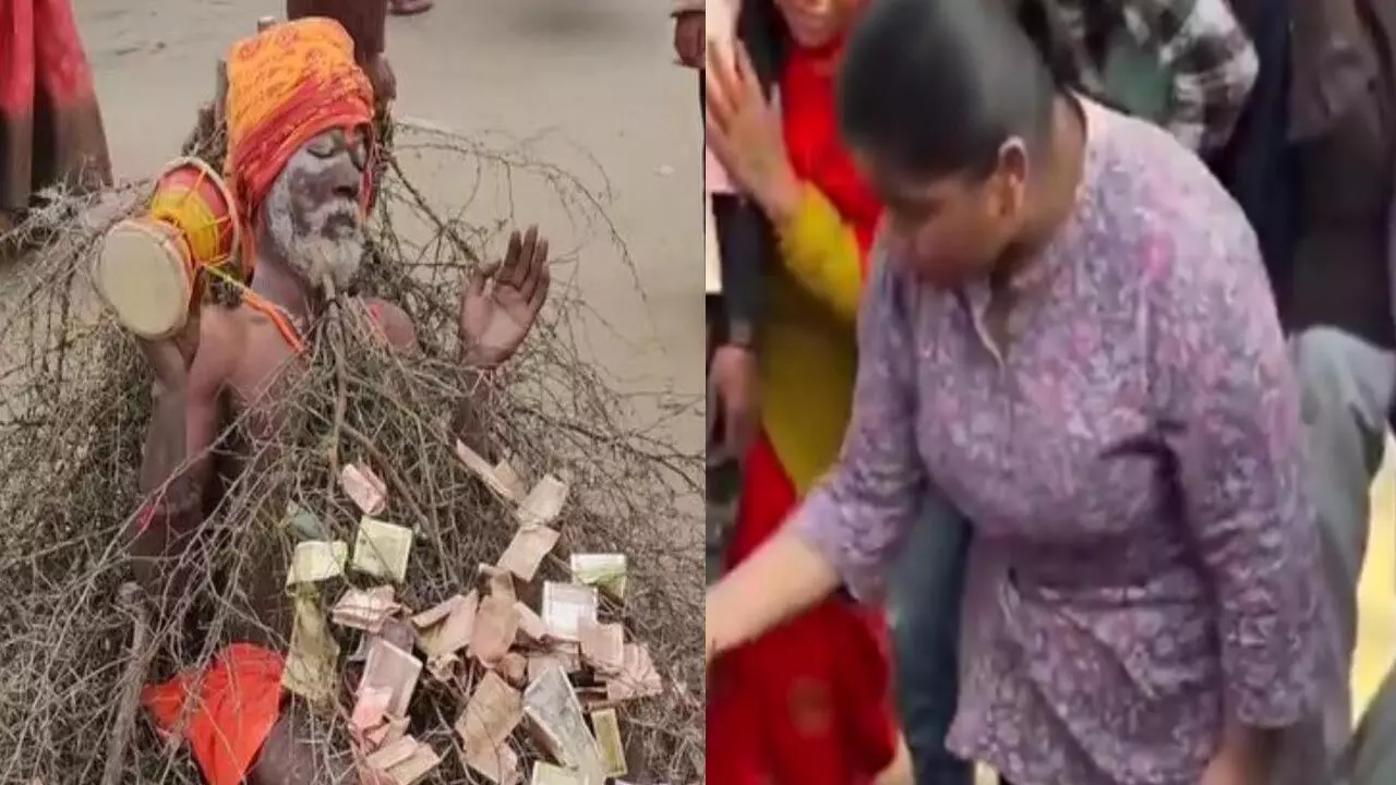 Kaante Wale Baba Viral Video: महाकुंभ के कांटे वाले बाबा का विडियो वायरल… युवती ने उड़ाया मजाक, विडियो देख आप भी हो जायेंगे हैरान