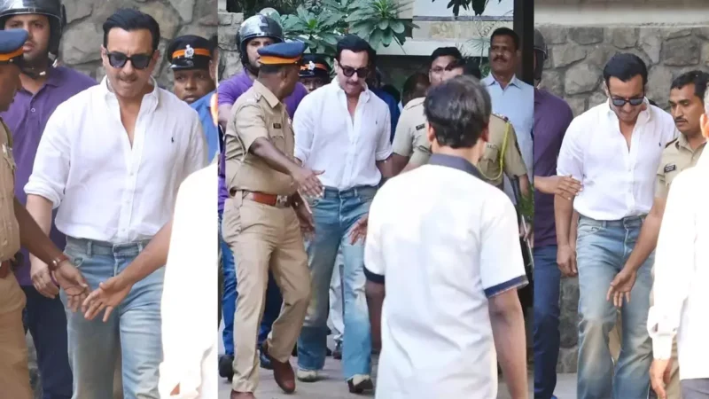 Saif Ali Khan Discharged: अस्पताल से डिस्चार्ज हुए सैफ अली खान,  हमले के 5 दिन बाद इस हाल में दिखे, VIDEO वायरल…