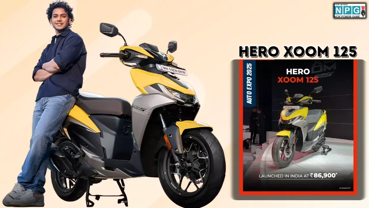 BMGE 2025 में Hero Xoom 125 का सरप्राइज लॉन्च! ₹86,900 में इसकी लेटेस्ट टेक्नोलॉजी देखकर उड़ जाएंगे होश, डेली कम्यूट के लिए बेस्ट