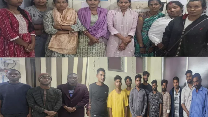 CG Cyber Crime: 84.88 करोड़ की ठगी करने वाले आरोपियों की फोटो जारी, 8 महिला, तीन नाईजीरियन समेत 62 गिरफ्तार….