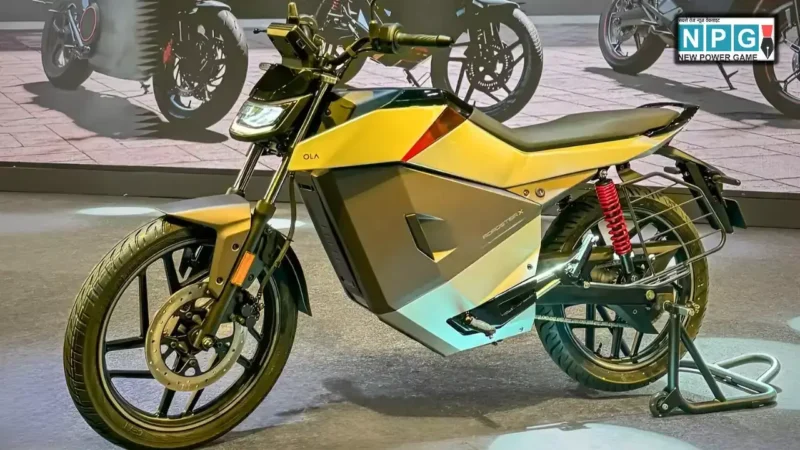 OLA Roadster X: भारत में लॉन्च हुई ओला की पहली इलेक्ट्रिक बाइक, कीमत सिर्फ ₹74,999! जानें फीचर्स और रेंज