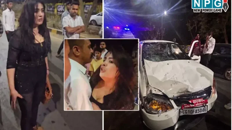 Raipur News: गोद में बैठने वाली गर्ल रशियन नहीं, 30 जनवरी को पहुंची थी रायपुर…कार सवार युवक निकला सरकारी अधिकारी…