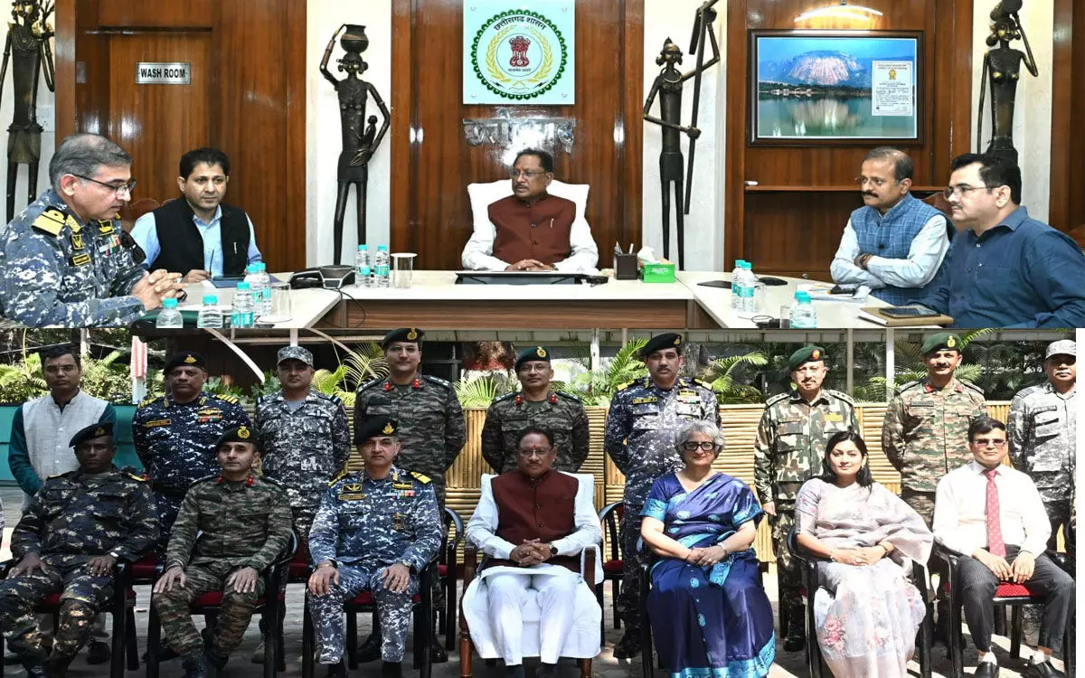CM Vishnudeo Sai: मुख्यमंत्री से मिले सैन्य अधिकारी, छत्तीसगढ़ यात्रा को बताया अविस्मरणीय….सीएम विष्णुदेव बोले-…