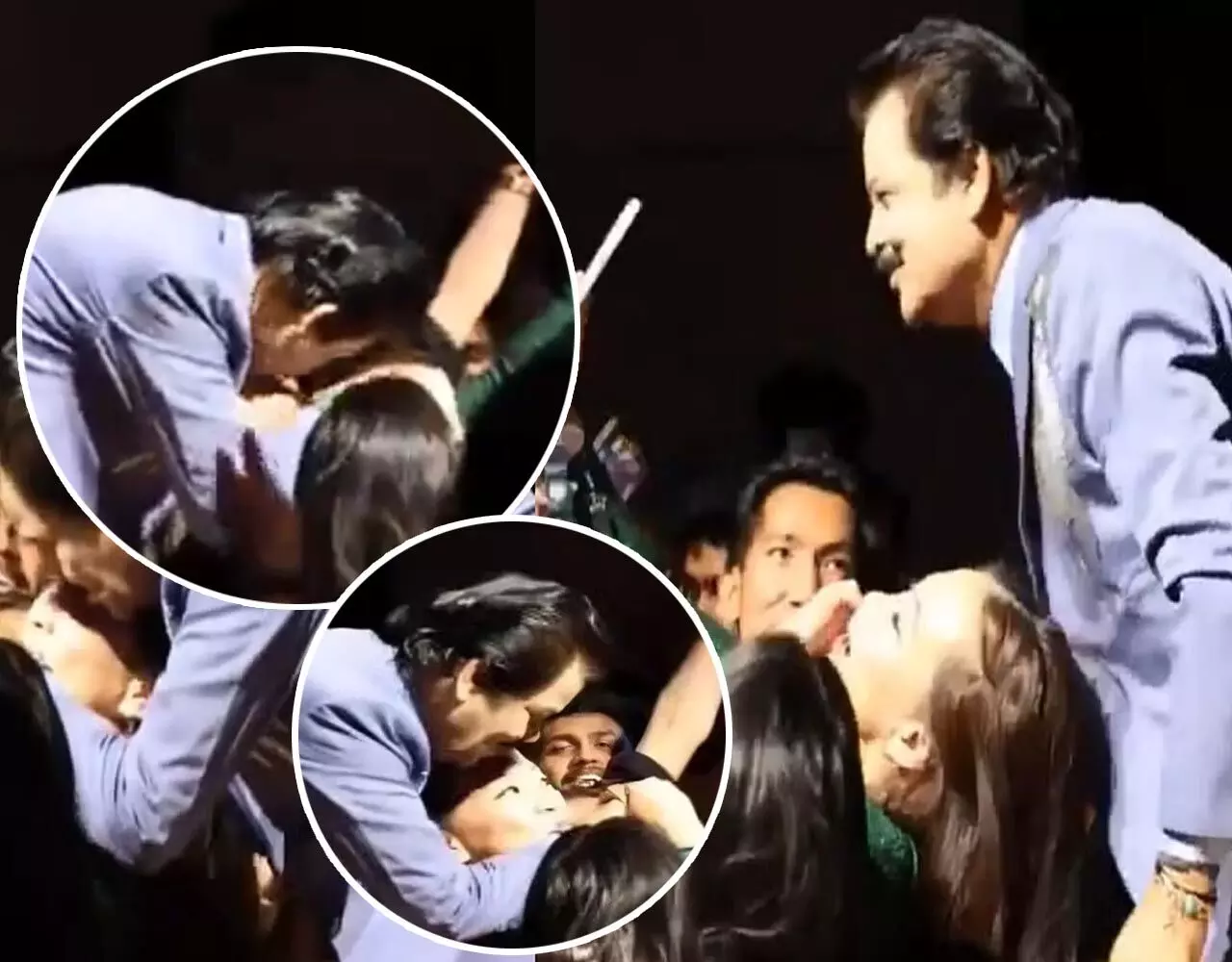 Udit Narayan Kiss Video: बुढ़ापे में चढ़ा जवानी! सिंगर उदित नारायण का एक और किसिंग VIDEO वायरल, हरकत देख लोग बोले- भाईसाहब, ये तो…