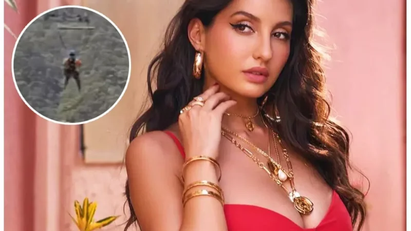 Nora Fatehi in Fact Check Accident: नोरा फतेही की मौत: बंजी जंपिंग के दौरान हादसे की हुई शिकार, सामने आया ये भयानक वीडियो…