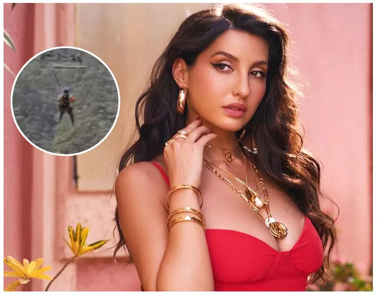 Nora Fatehi in Fact Check Accident: नोरा फतेही की मौत: बंजी जंपिंग के दौरान हादसे की हुई शिकार, सामने आया ये भयानक वीडियो…
