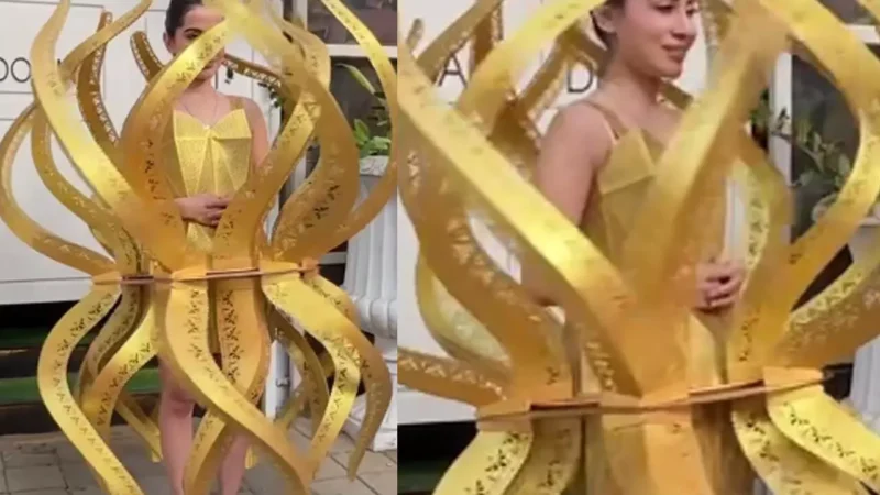 Urfi Javed Video: चलती-फिरती 'आग का गोल' बनकर आईं उर्फी जावेद, चारों तरफ घूमती रही ड्रेस, वीडियो देख चकरा जाएगा आपका माथा…