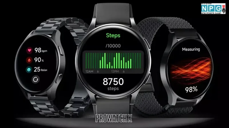 ProWatch X: अब चार्जिंग की टेंशन हुई खत्म! 10 दिन की बैटरी लाइफ वाली स्मार्टवॉच लॉन्च, जानें इसकी कीमत और दमदार फीचर्स