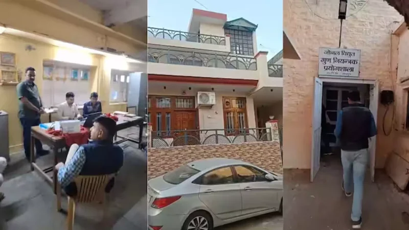 Jaipur ACB Raid: PWD एक्ज़ीक्यूटिव इंजीनियर के ठिकानों पर ACB  ने मारा छापा,आय से अधिक संपत्ति की जांच जारी